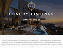 Tablet Screenshot of luxury-listings.com